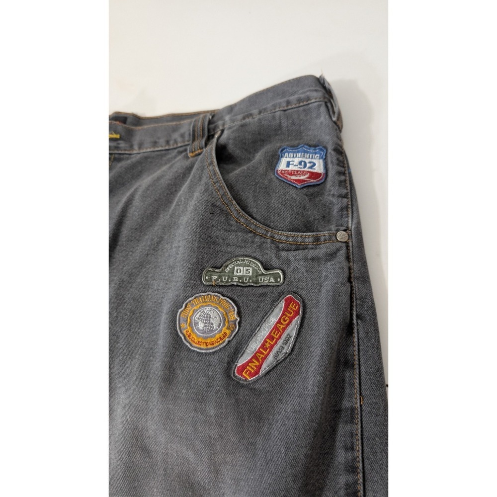 42x26  Fubu Baggy Carpenter Jeans Y2K 2000s Hip Hop Skater Streetwear Denim - Picture 3 of 16